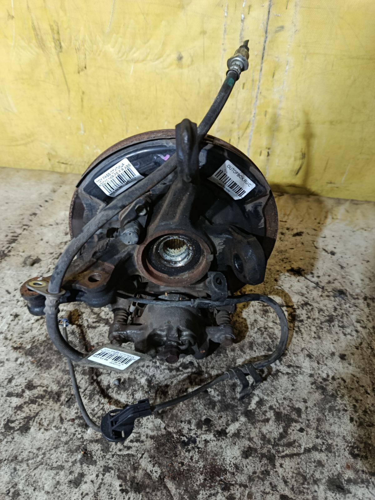 Ступица на Toyota Passo KGC10 1KR-FE Фото 2