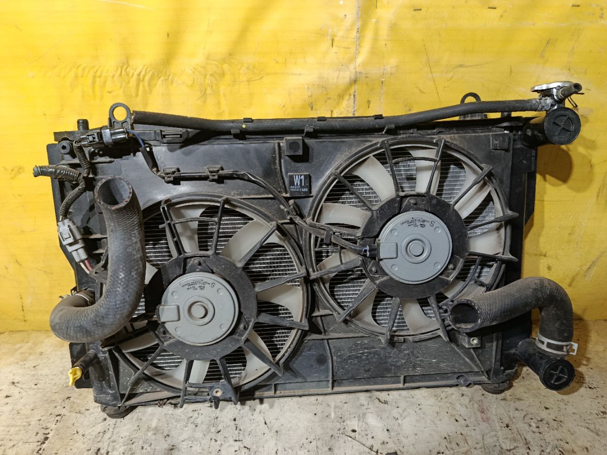 Радиатор ДВС 16410-22150, 1641022151, FX-036-4961, FX-036-4961A, TD-036-4961, TD-036-4961A на Toyota Wish ZGE25G 2ZR-FAE Фото 5