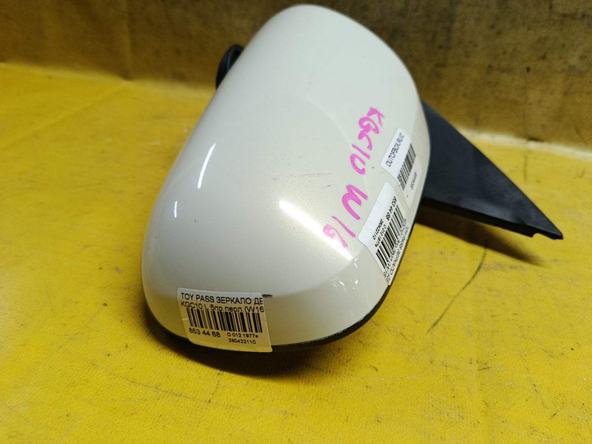 Зеркало двери боковой на Toyota Passo KGC10 Фото 4