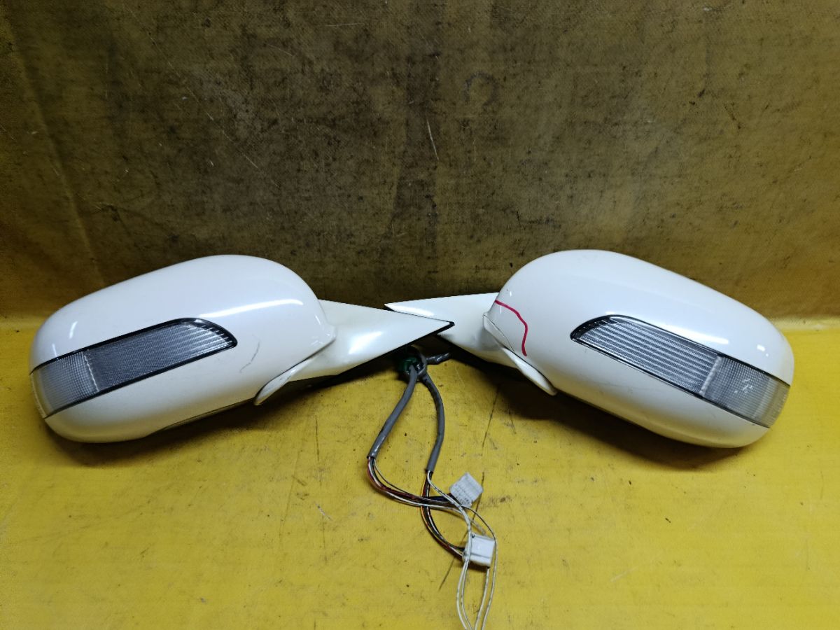 Зеркало двери боковой на Toyota Crown GRS180 Фото 2