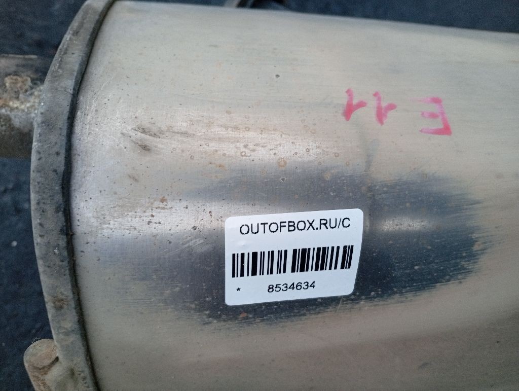 Глушитель на Nissan Note E11 HR15DE Фото 2