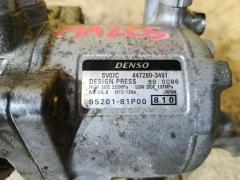 Компрессор кондиционера 447280-3491 на Suzuki Solio MA26S K12C Фото 3