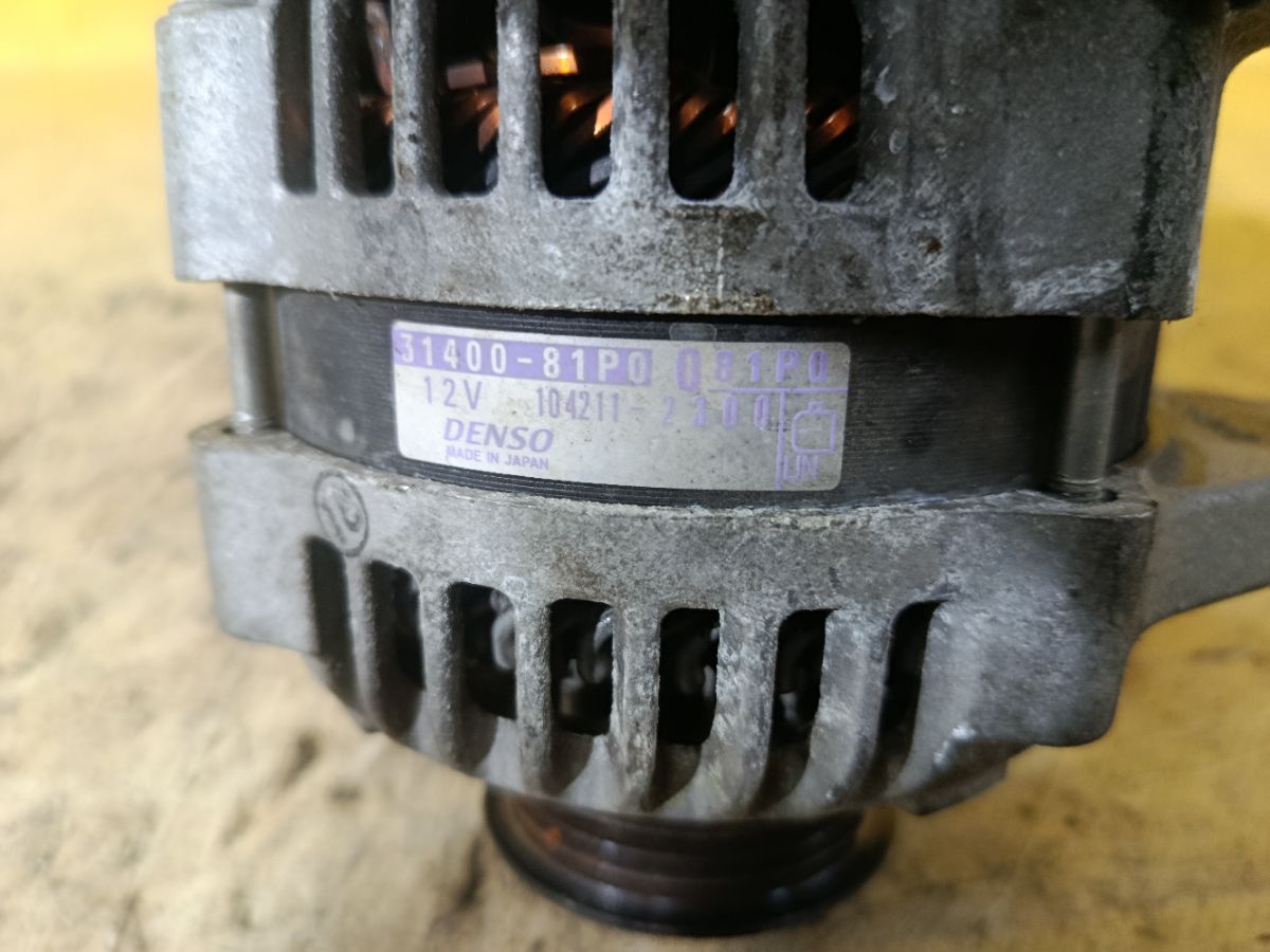 Генератор 31400-81P00 на Suzuki Solio MA26S K12C Фото 3
