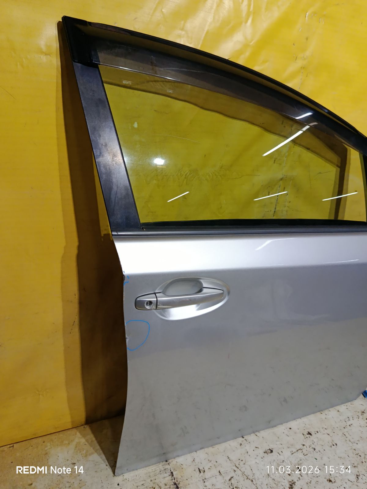 Дверь боковая на Toyota Wish ZGE20G Фото 3