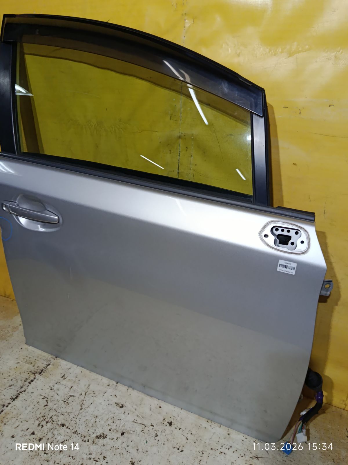 Дверь боковая на Toyota Wish ZGE20G Фото 4