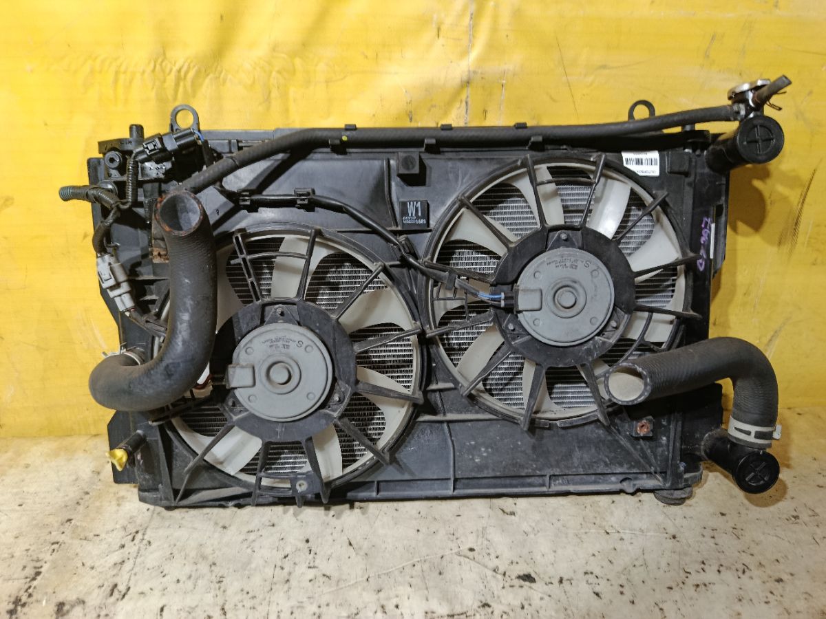 Радиатор ДВС 16410-22150, 1641022151, FX-036-4961, FX-036-4961A, TD-036-4961, TD-036-4961A на Toyota Wish ZGE20G 2ZR-FAE Фото 4