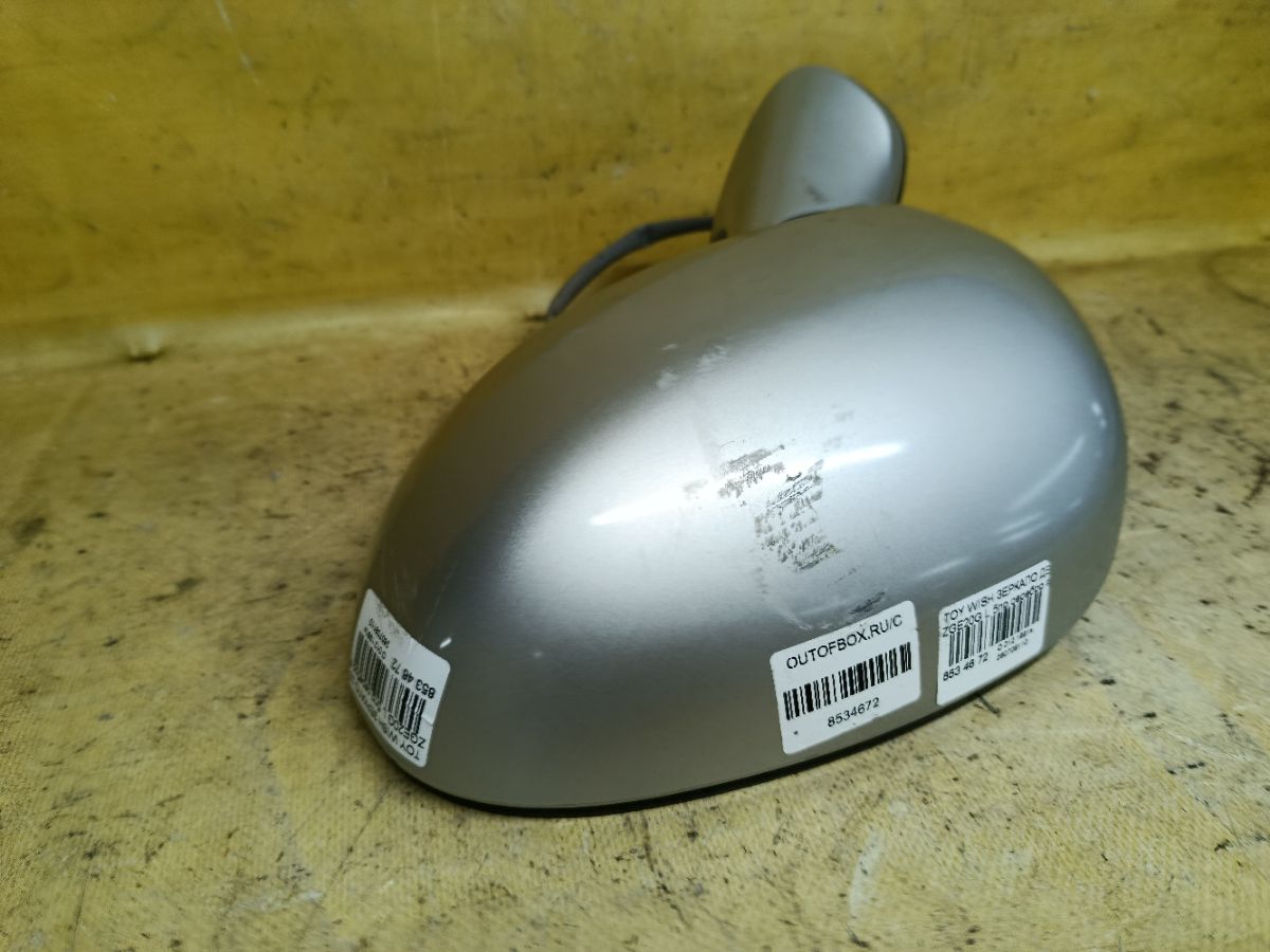 Зеркало двери боковой на Toyota Wish ZGE20G Фото 3