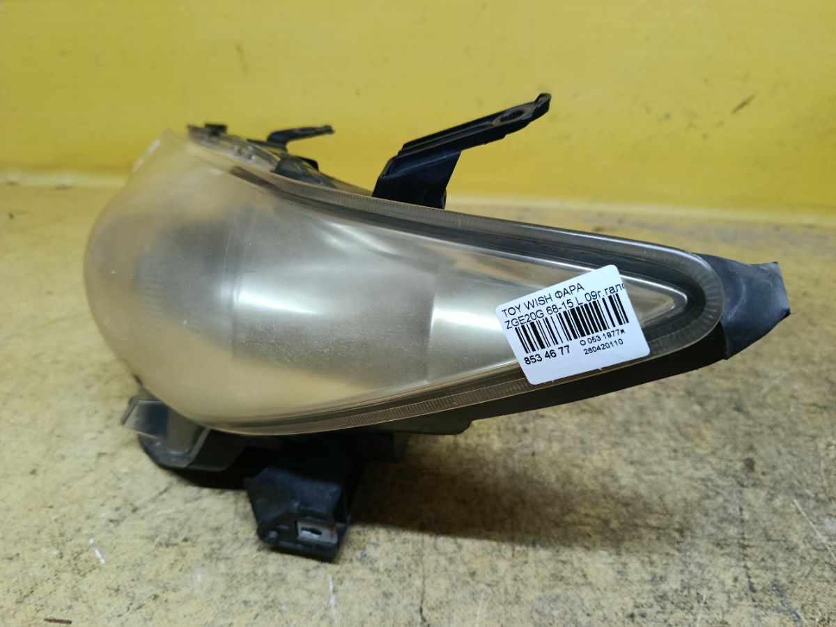 Фара 68-15 68-15, на Toyota Wish ZGE20G Фото 3