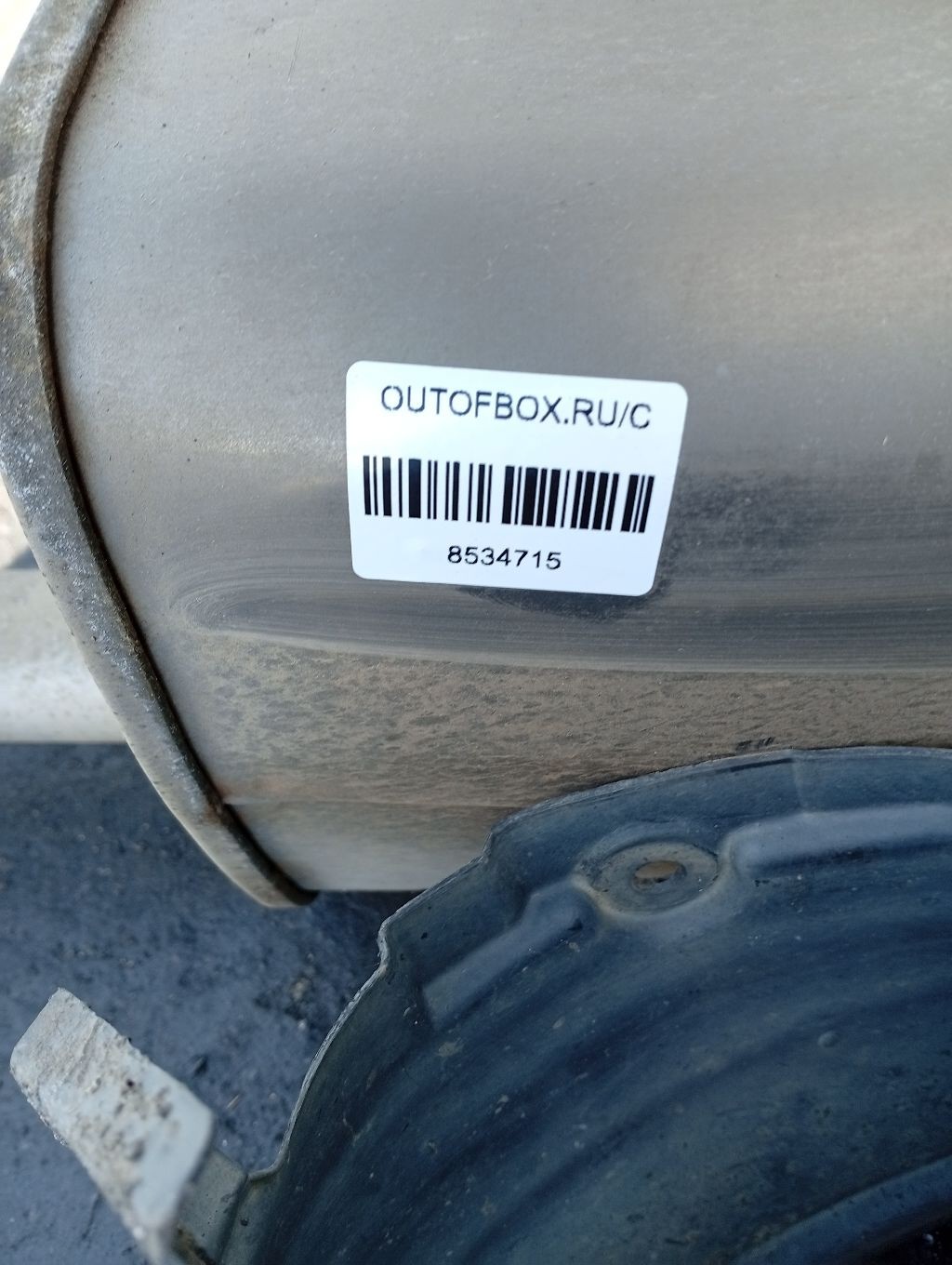 Глушитель на Nissan Tiida Latio SC11 HR15DE Фото 2