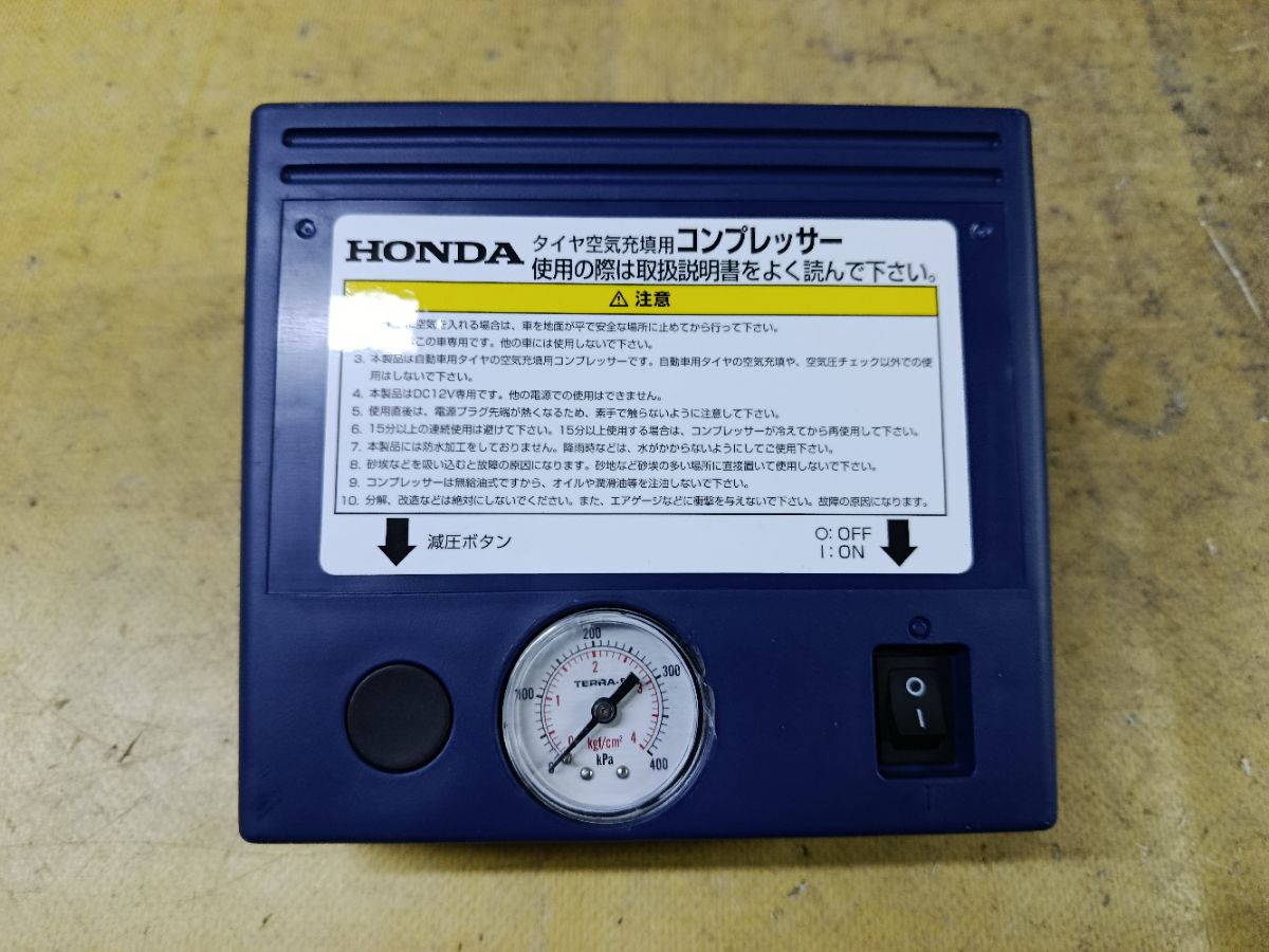 Компрессор для колес на Honda Фото 1