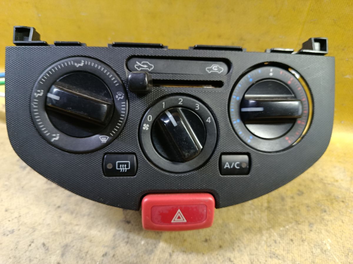Блок управления климатконтроля 27510-JJ00A на Nissan Ad Van VY12 HR15DE Фото 3