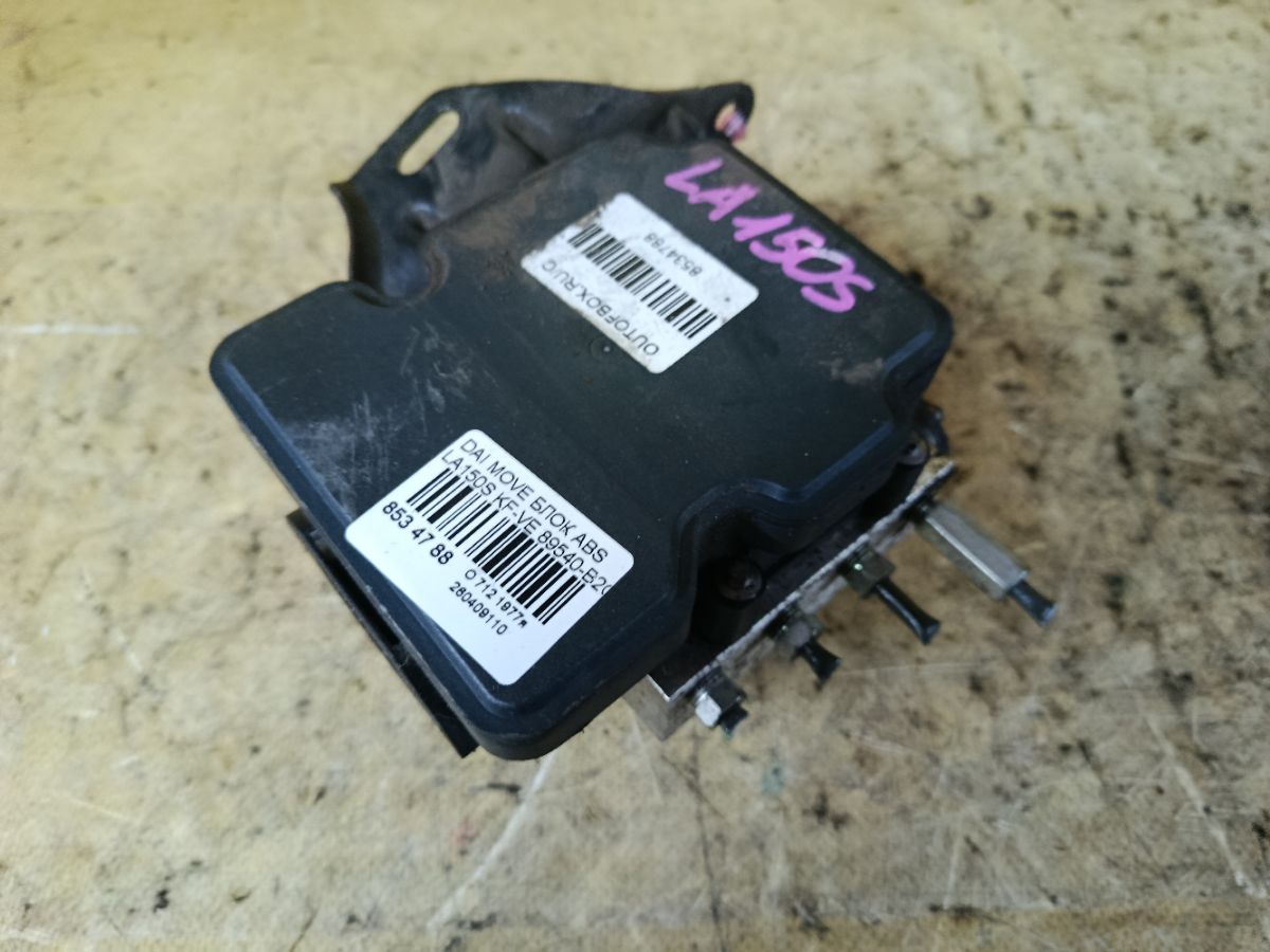 Блок ABS 89540-B2C60, 44510-B2E40 на Daihatsu Move LA150S KF-VE Фото 2