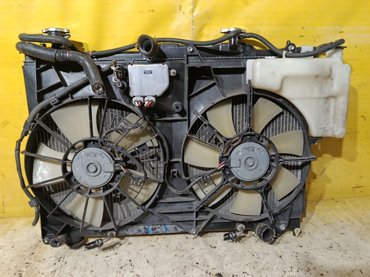 Вентилятор радиатора ДВС на Toyota Estima Hybrid AHR10W 2AZ-FXE Фото 5