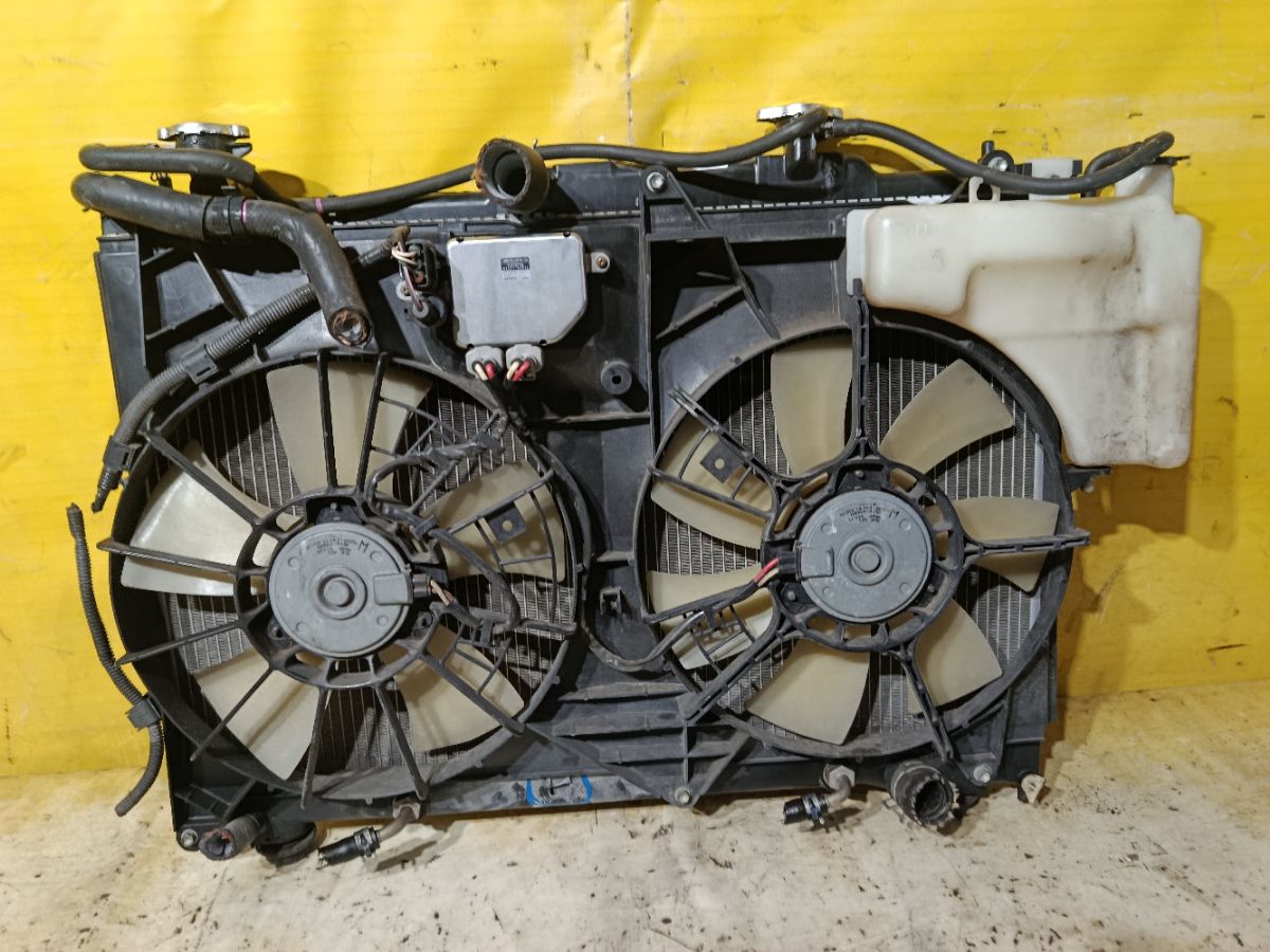 Вентилятор радиатора ДВС на Toyota Estima Hybrid AHR10W 2AZ-FXE Фото 9