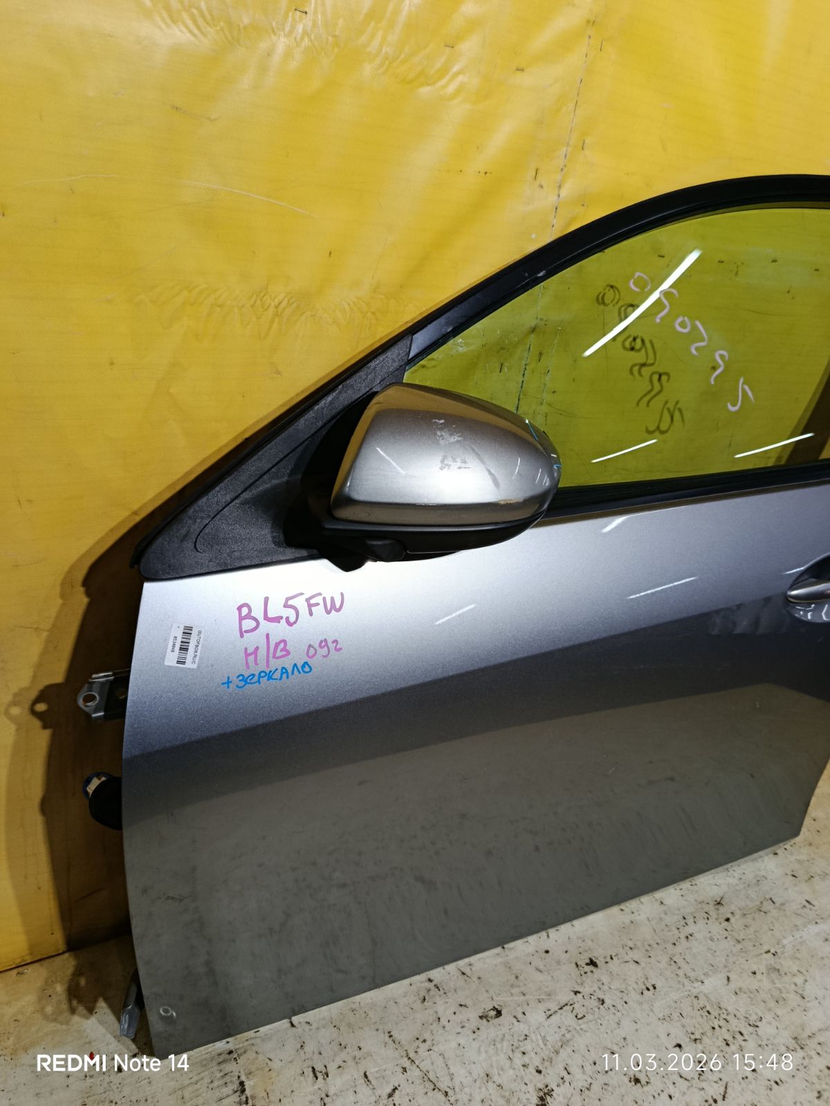 Дверь боковая на Mazda Axela BL5FW Фото 5