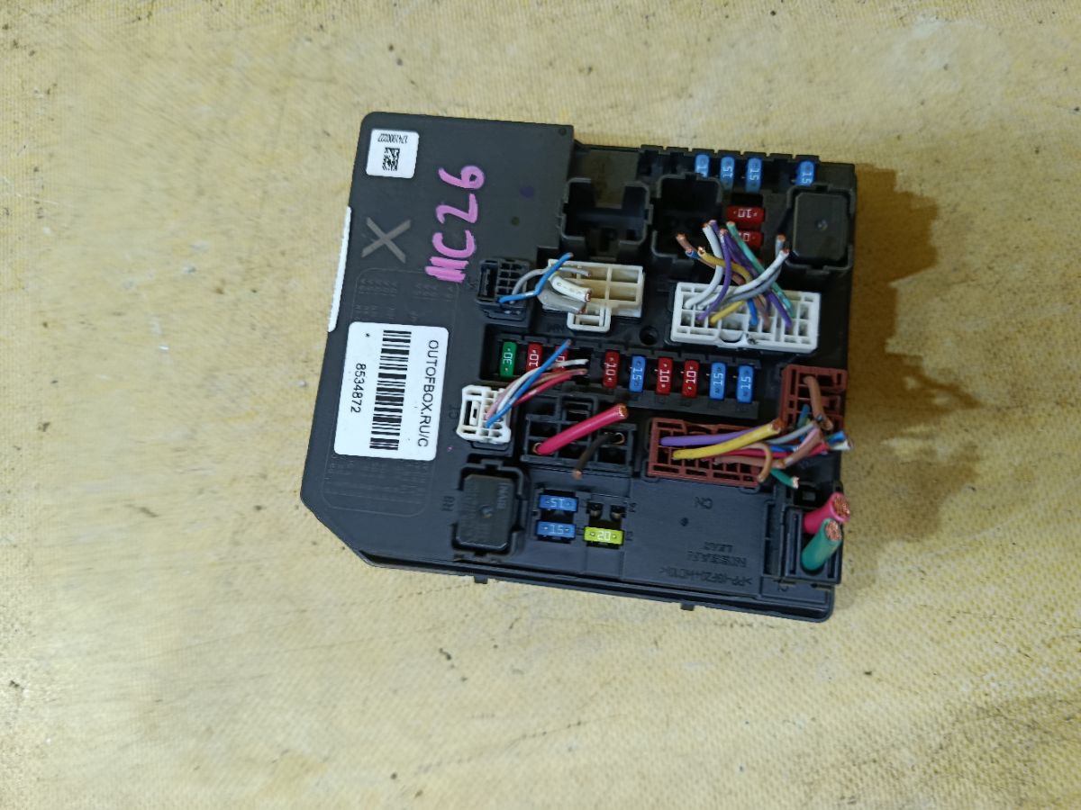 Блок предохранителей 284B7-1VM0B на Nissan Serena HC26 MR20DE Фото 2