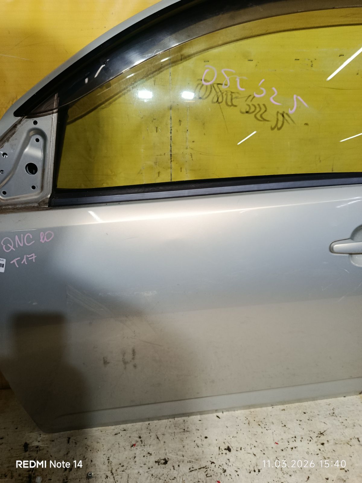 Дверь боковая на Toyota Passo QNC10 Фото 5