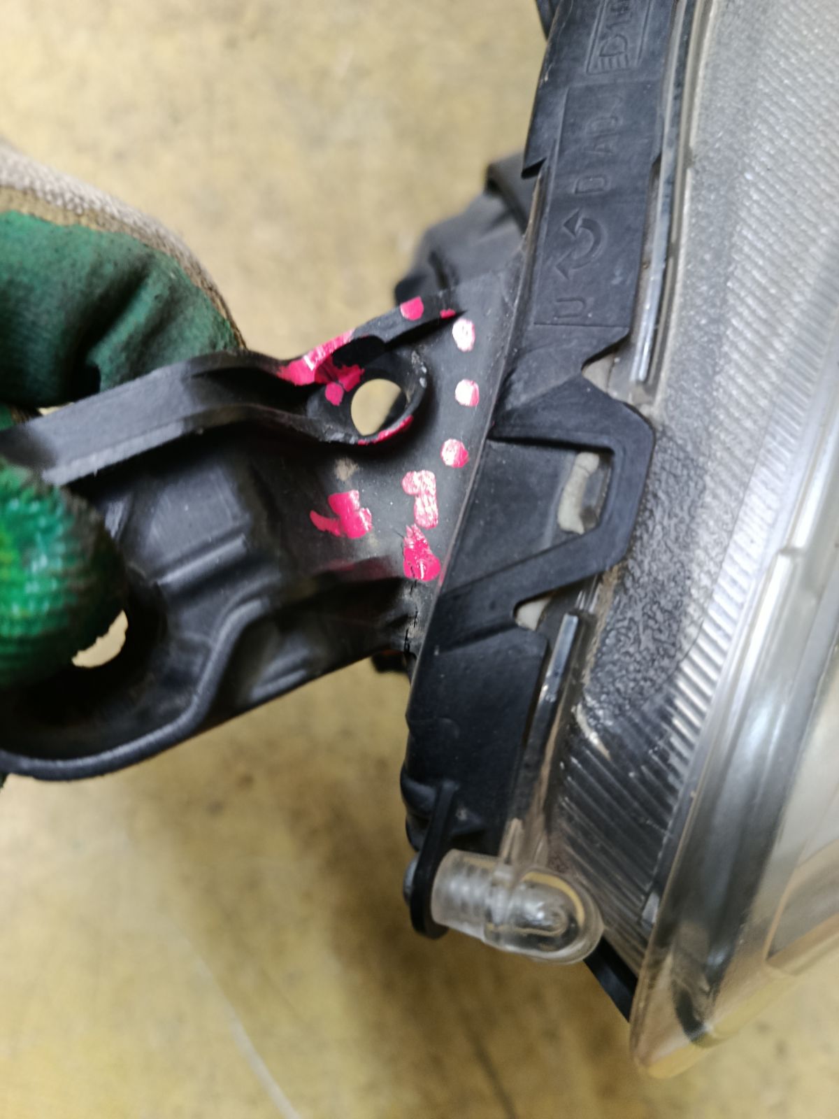 Фара P6869 P6869, на Honda Fit GE6 Фото 6
