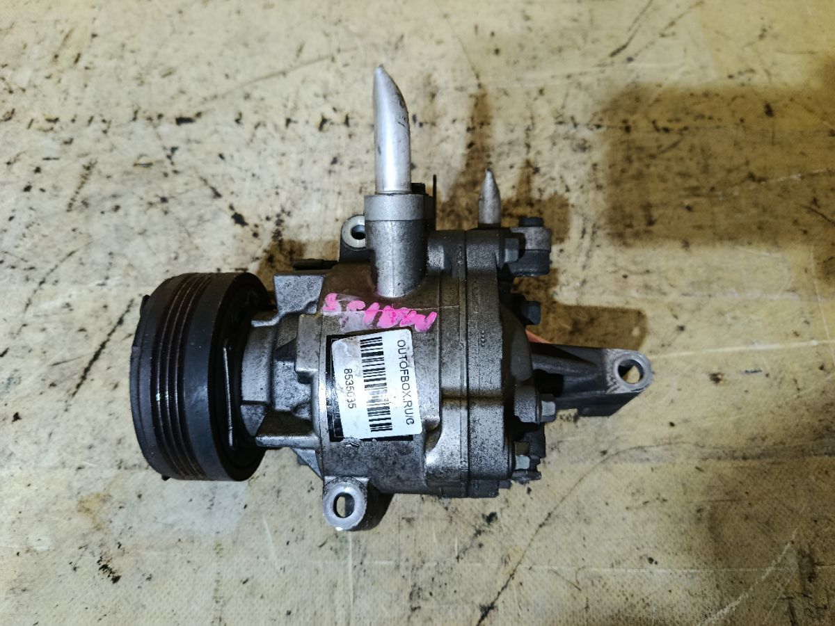 Компрессор кондиционера 95201-68LA2 на Suzuki Solio MA15S K12B Фото 3