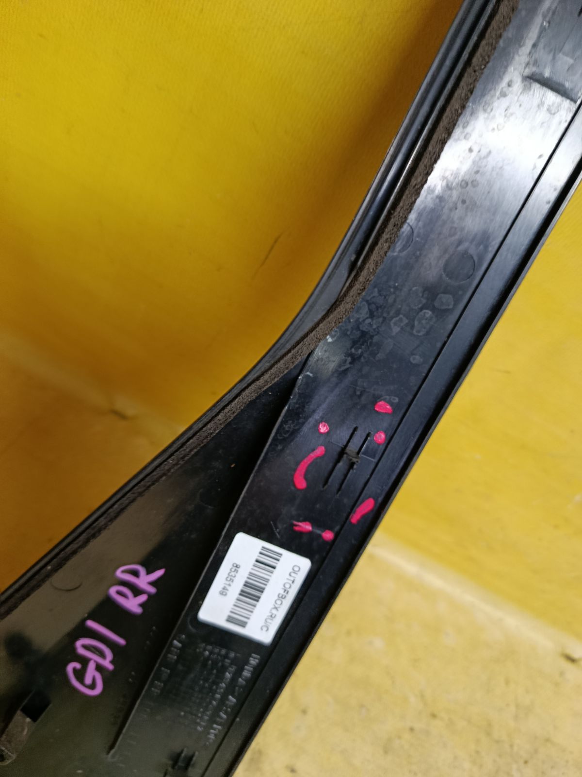 Молдинг на дверь 72721-SAA-0030 на Honda Fit GD1 Фото 3