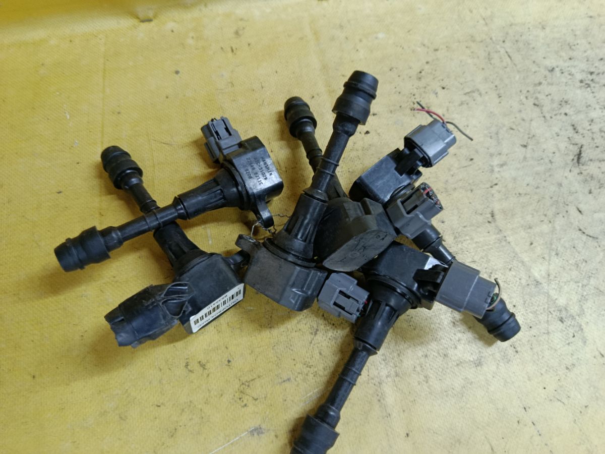 Катушка зажигания 22448-8J11C, 22448-8J115, LC-016-3893 на Nissan Elgrand ME51 VQ25DE Фото 3