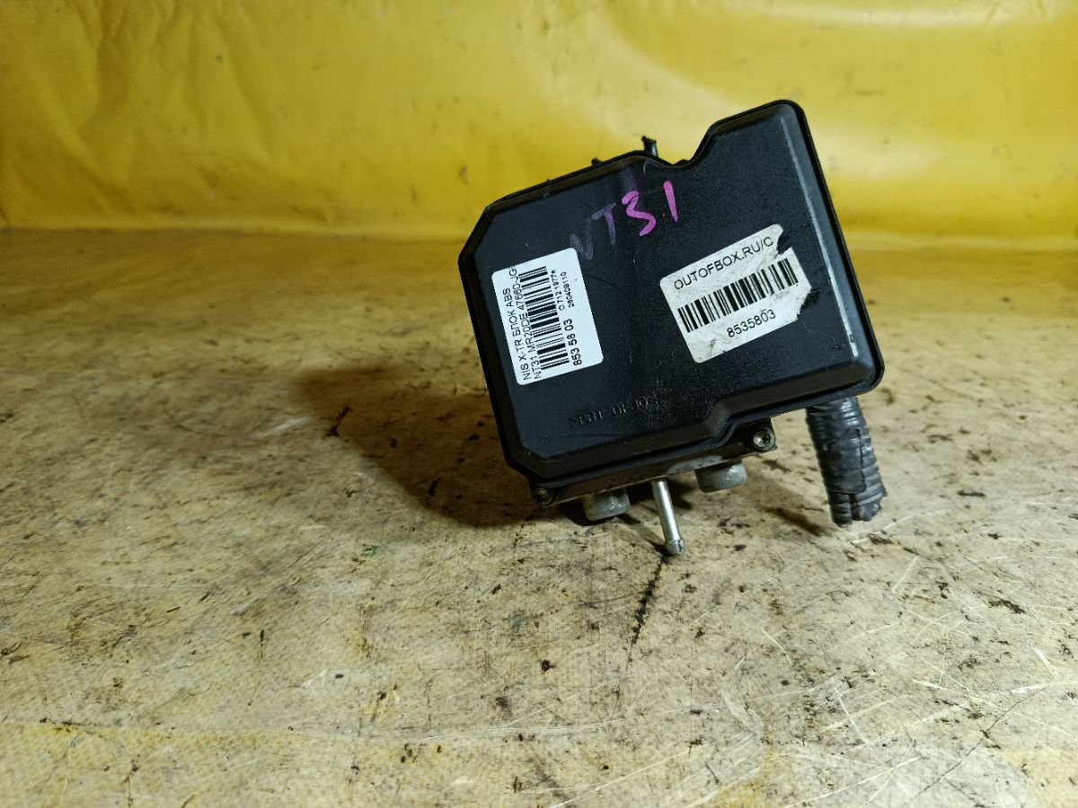 Блок ABS 47660-JG08A на Nissan X-Trail NT31 MR20DE Фото 2