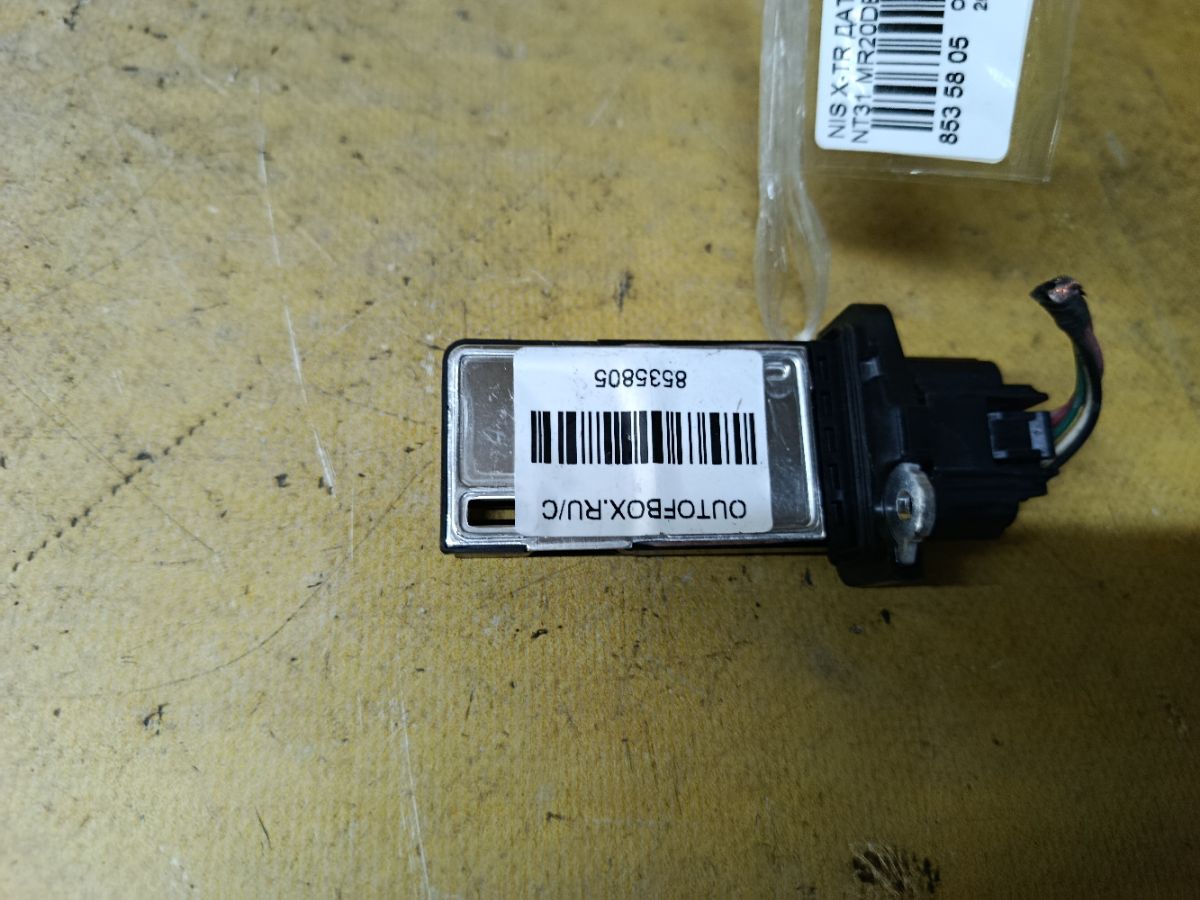 Датчик расхода воздуха 22680-7S000 на Nissan X-Trail NT31 MR20DE Фото 1
