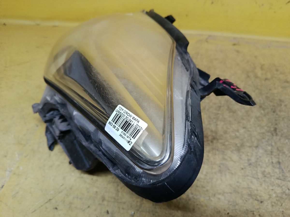 Фара 30-341 30-341, на Toyota Crown GRS200 Фото 3