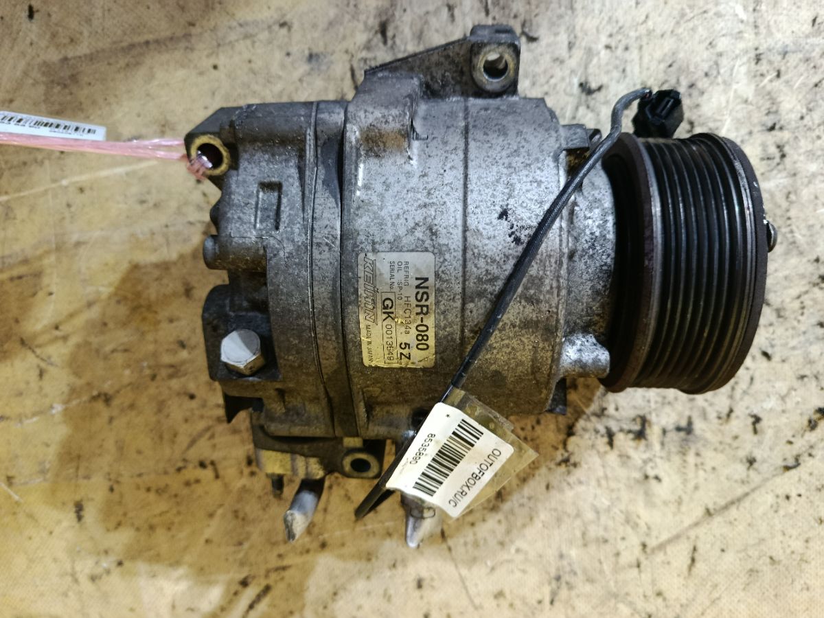 Компрессор кондиционера на Honda Stream RN8 R20A Фото 2