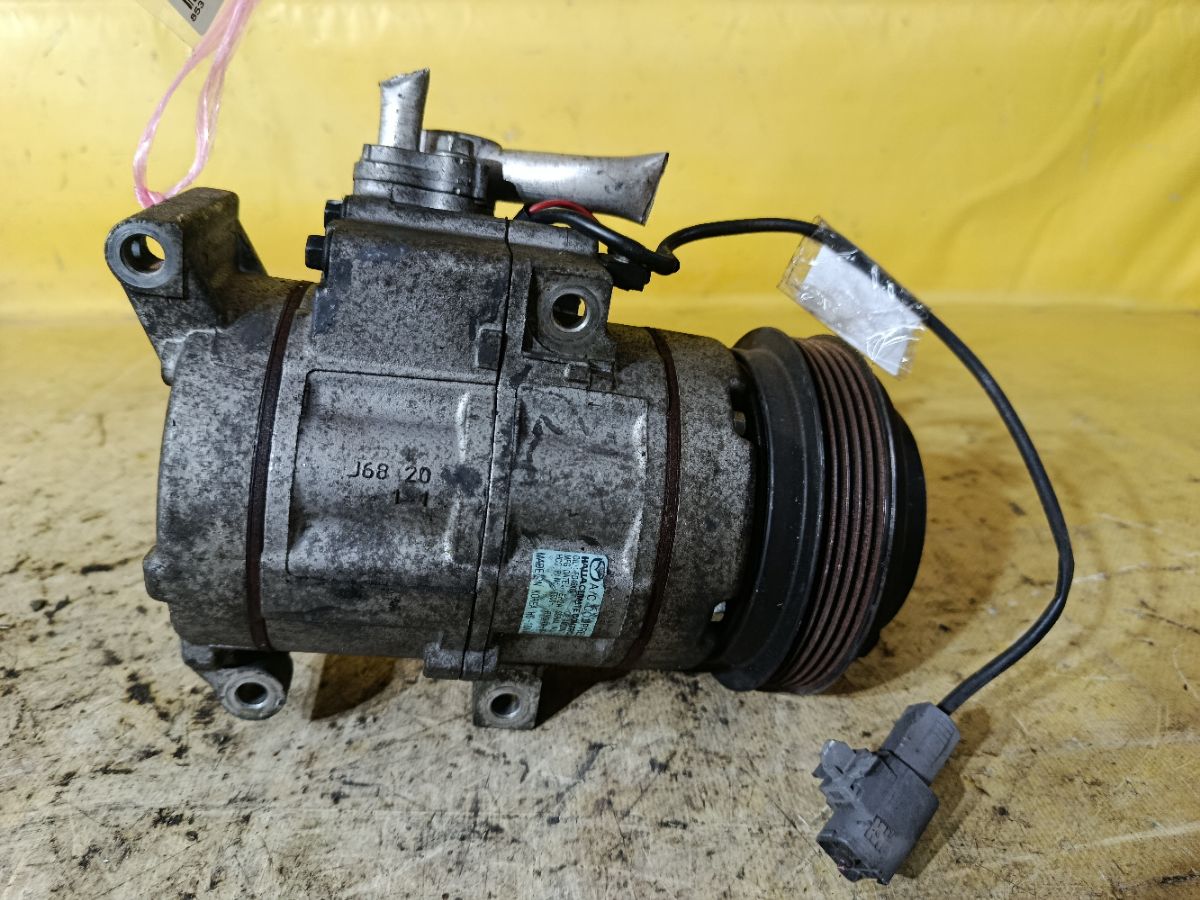 Компрессор кондиционера F500-RN9AA-04 на Mazda Axela BLEFP LF-VDS Фото 2