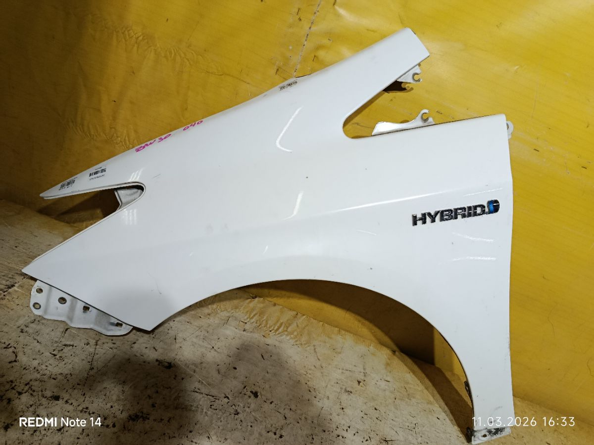 Крыло переднее 53802-47040, TY10263AL на Toyota Prius ZVW30 Фото 1