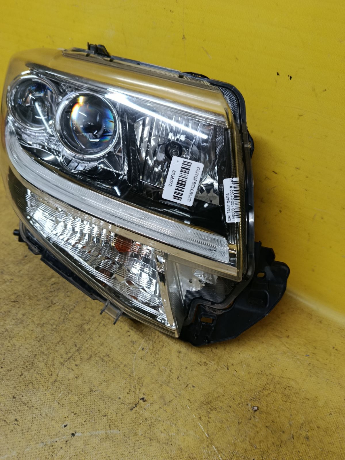 Фара 100-51392 100-51392, на Daihatsu Tanto LA600S Фото 4