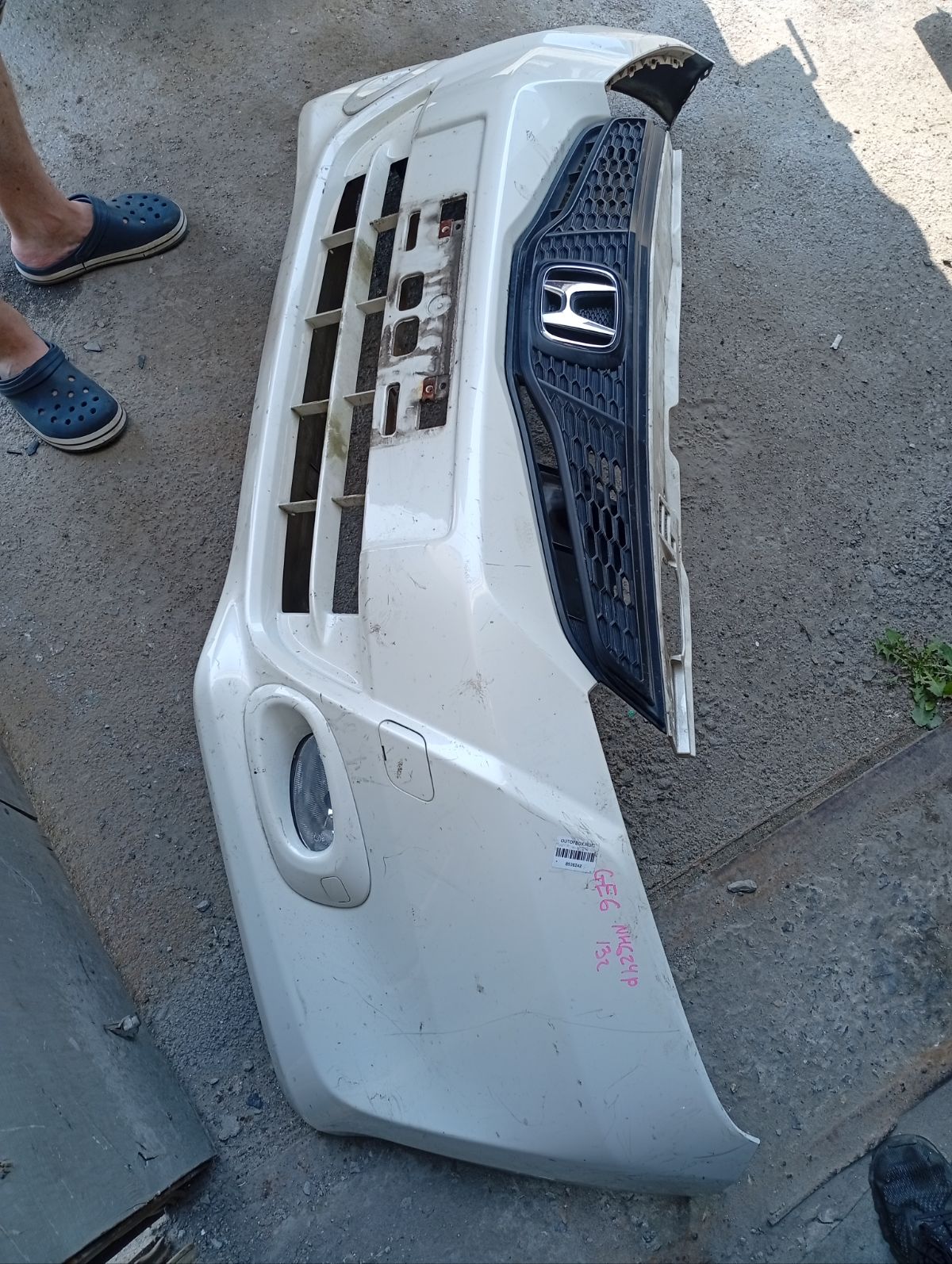 Бампер P9984 P9984 на Honda Fit GE6 Фото 6