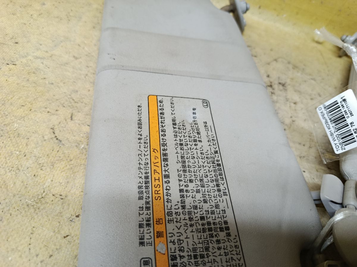 Козырек от солнца на Toyota Wish ZNE10G Фото 3