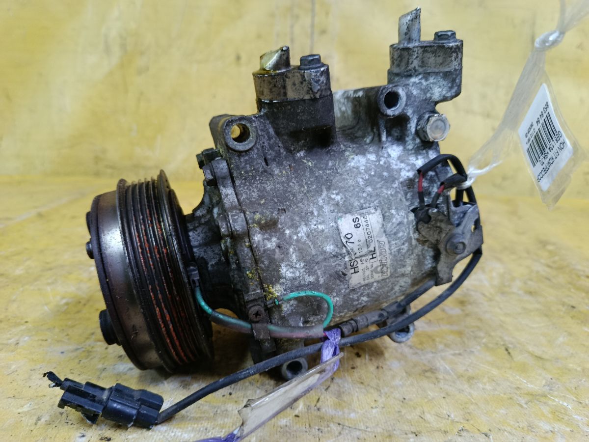Компрессор кондиционера на Honda Fit GE6 L13A Фото 1