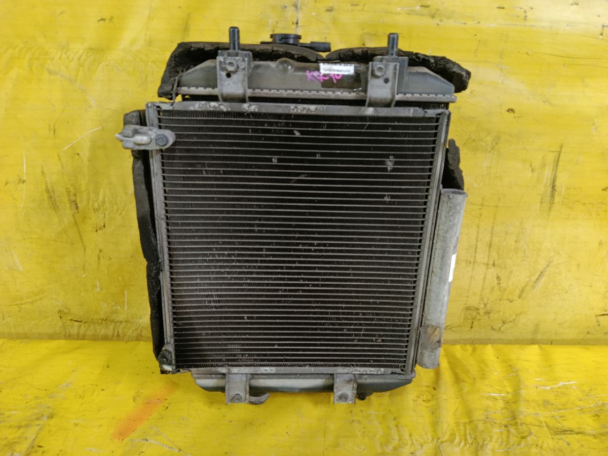 Радиатор ДВС 16400-B1020, 16400-B1021, FX-036-9997, FX-036-9997A, TD-036-9997, TD-036-9997A на Toyota Passo KGC10 1KR-FE Фото 1