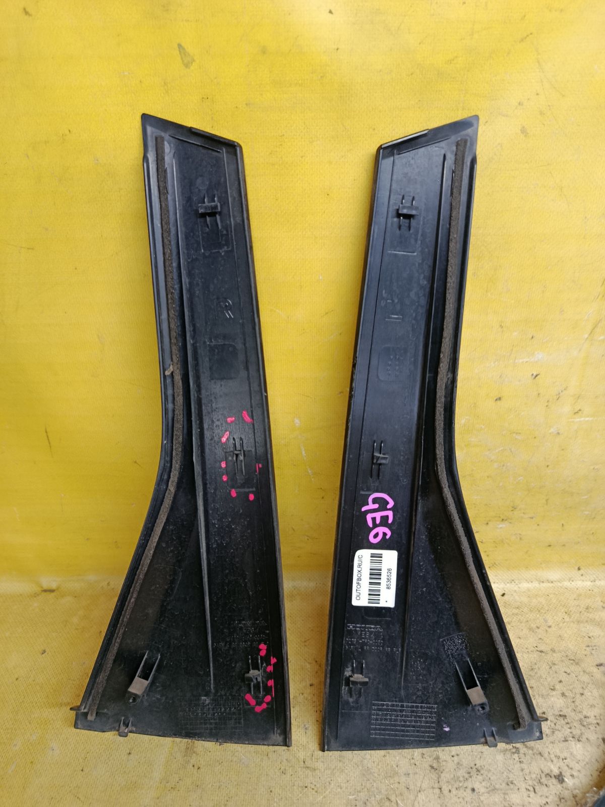 Молдинг на дверь 72721-TF0-030, 72761-TF0-030 на Honda Fit GE6 Фото 3