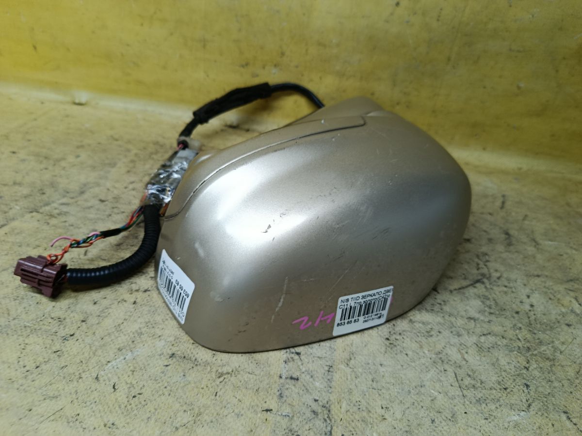 Зеркало двери боковой на Nissan Tiida C11 Фото 3