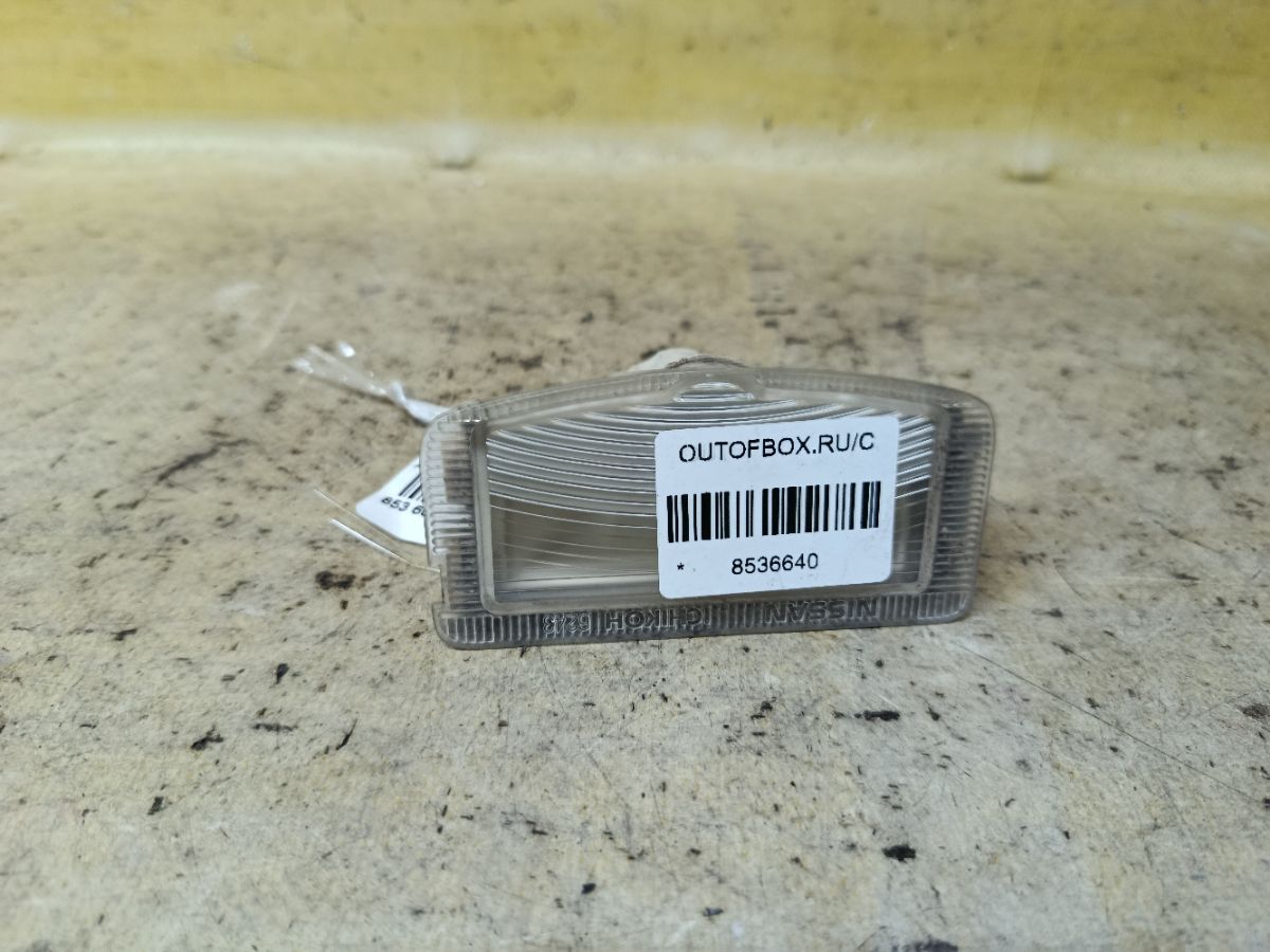 Подсветка номера 6243 6243, на Nissan March AK12 Фото 2