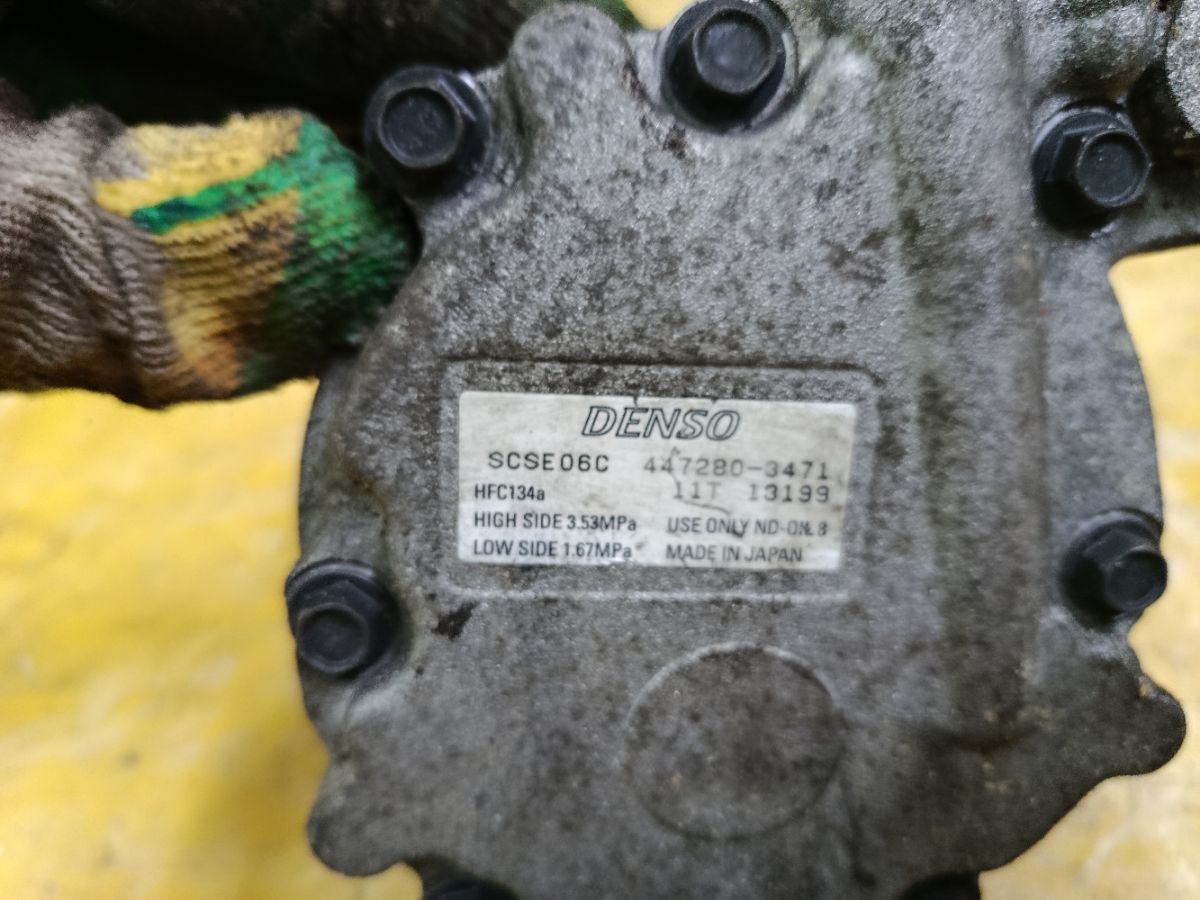 Компрессор кондиционера на Daihatsu Tanto LA600S KF-VE Фото 4
