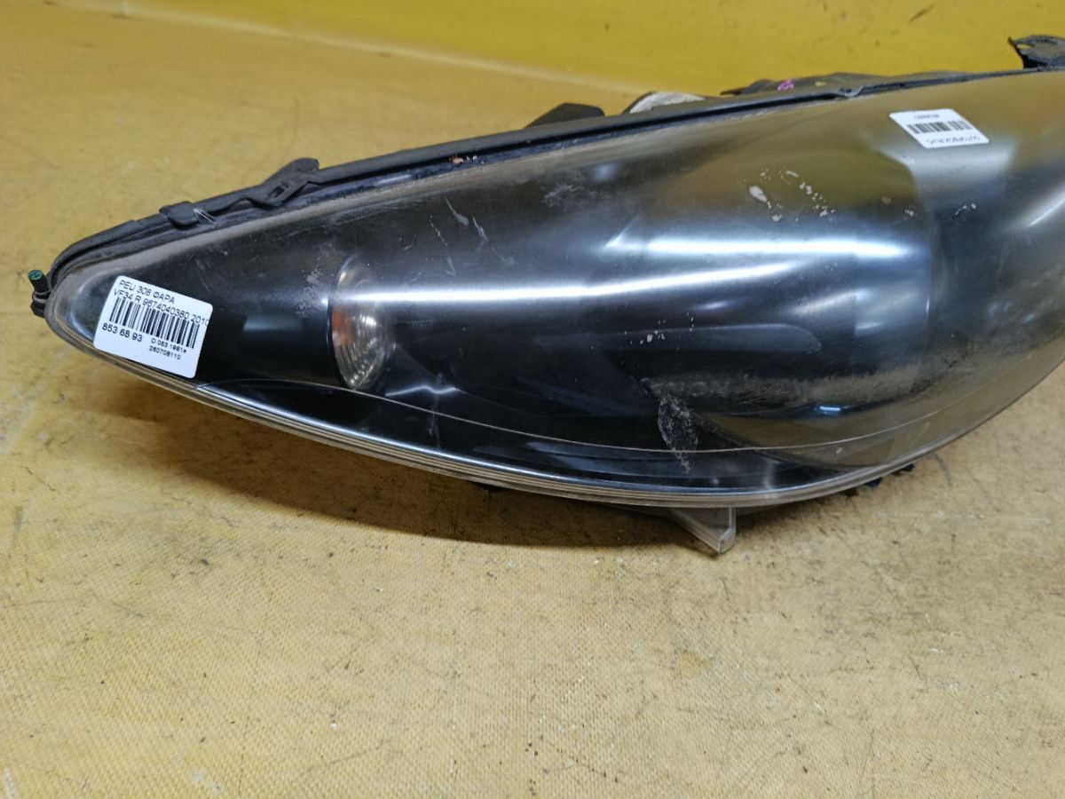 Фара 9674040380 на Peugeot 308 VF34 Фото 3