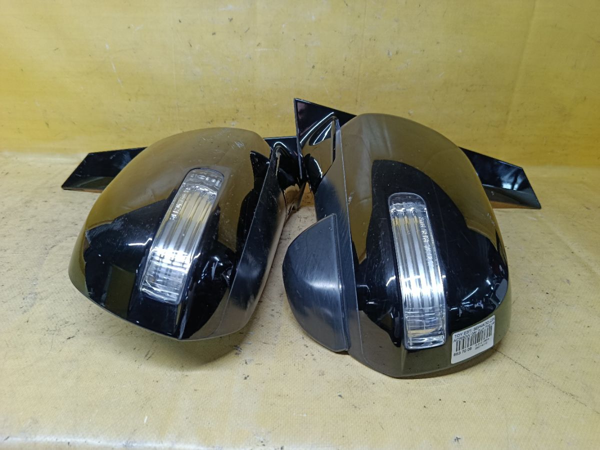 Зеркало двери боковой на Toyota Estima ACR50W Фото 4