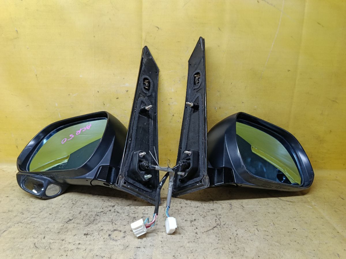 Зеркало двери боковой на Toyota Estima ACR50W Фото 8