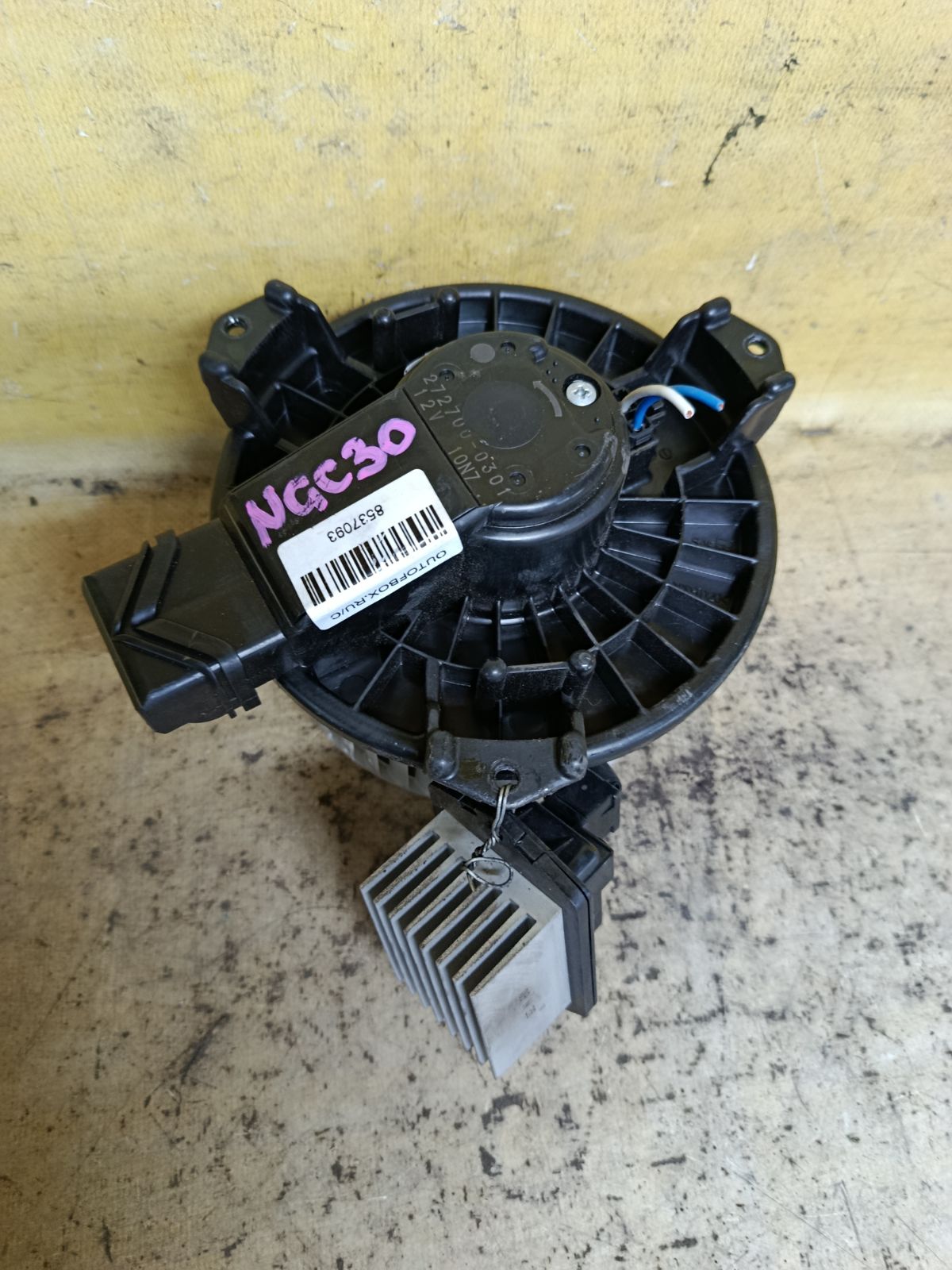 Мотор печки на Toyota Passo NGC30 Фото 1