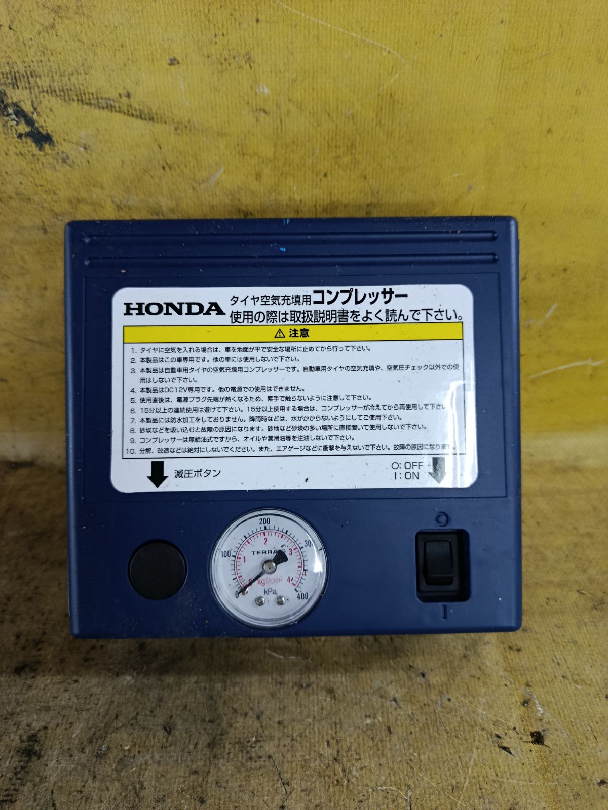 Компрессор для колес на Honda Фото 1