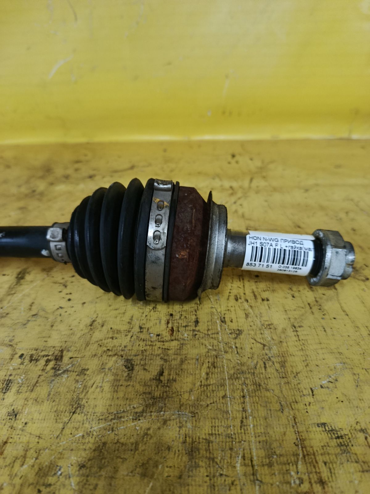 Привод на Honda N-Wgn JH1 S07A Фото 2