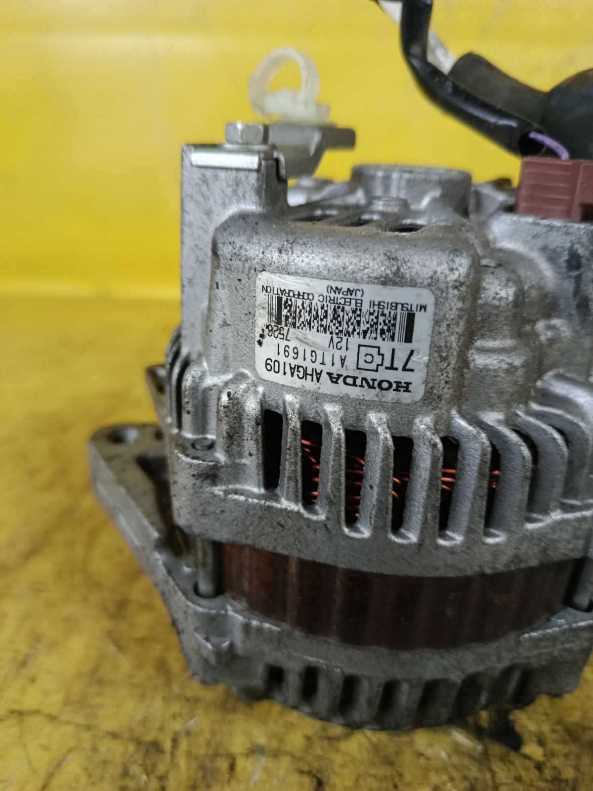 Генератор на Honda N-Wgn JH1 S07A Фото 3