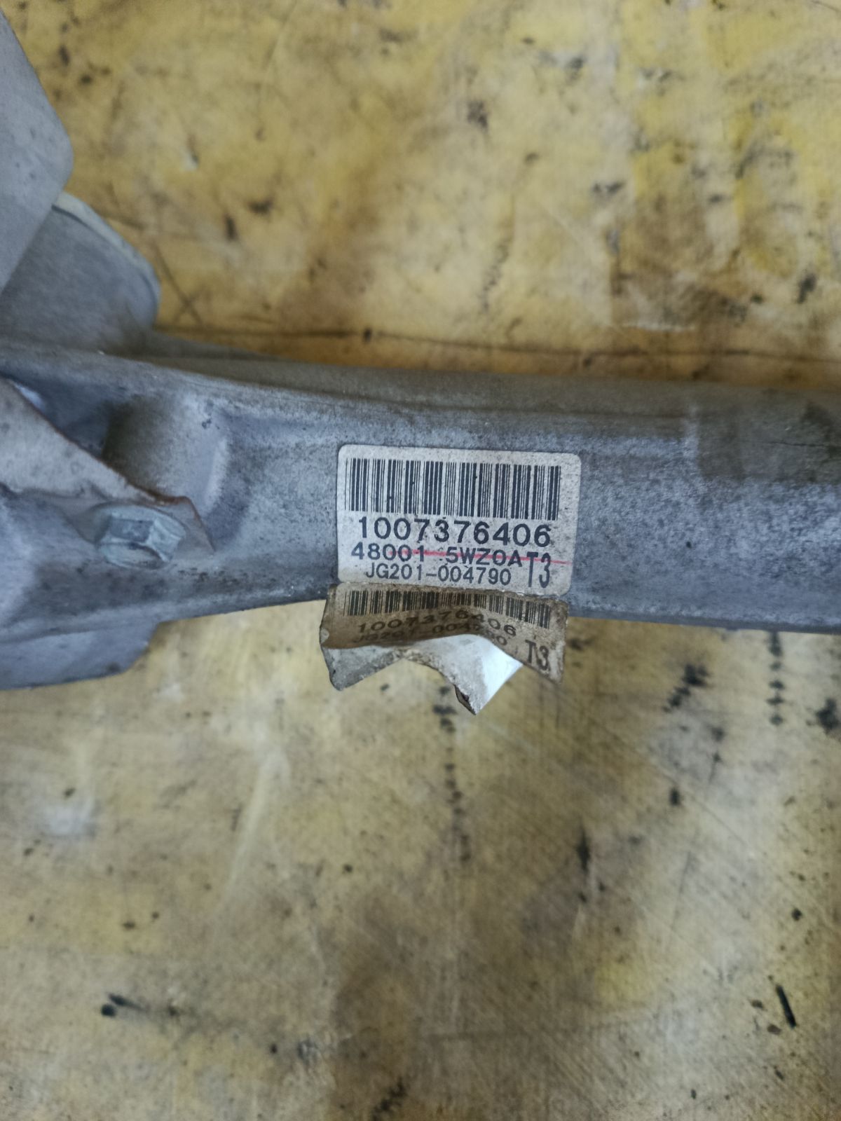 Рулевая рейка 48001-5WZ0A на Nissan Note HE12 HR12DE Фото 4