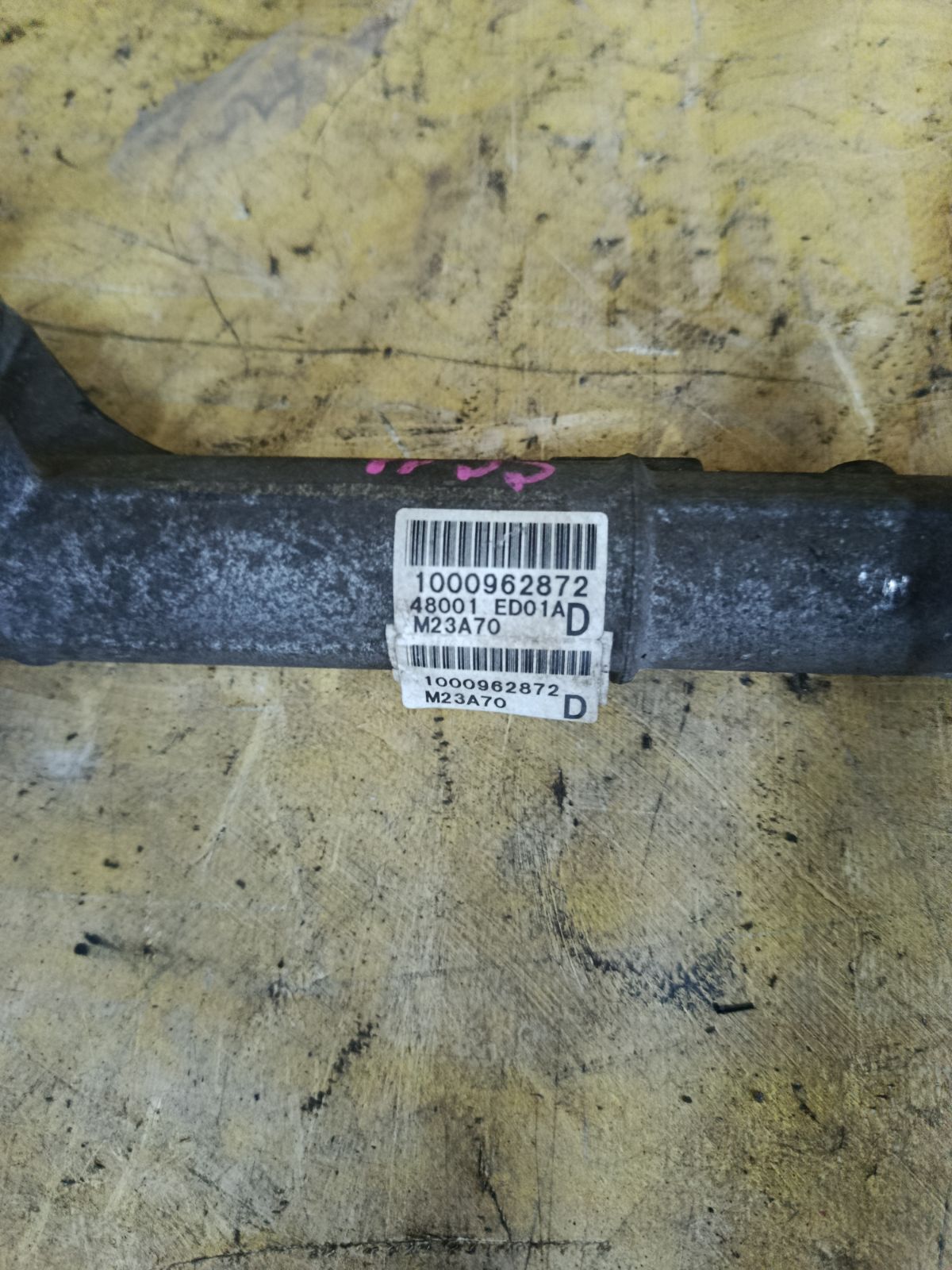 Рулевая рейка 48001-ED01A на Nissan Tiida Latio SC11 HR15DE Фото 4