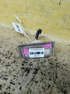 Подсветка номера на Nissan March AK12 6243